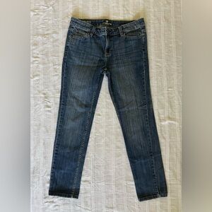 Liz Claiborne Women's Skinny Jeans in Dark Blue Denim